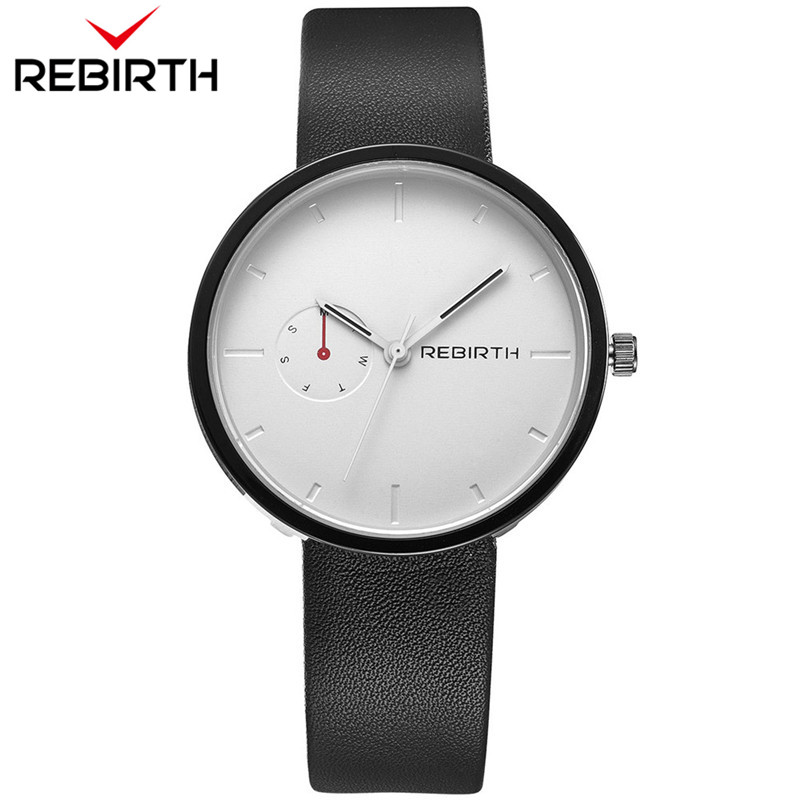 Best Luxury Quartz Watch - 2018 Rebirth ยอดนิยมผู้ชายผู้หญิงนาฬิกา Casual Mens สุภาพสตรี
