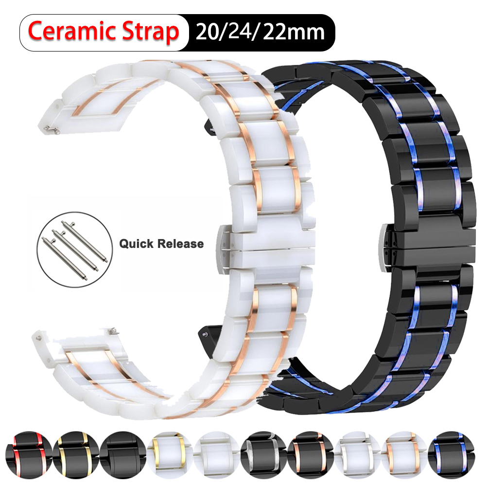 Luxury Watch Galaxy - 20มม.22มม.24มม.สำหรับSamsung Galaxy 3 Active 46มม.42นาฬิกาสำหรับAmazfit Pace/Stratos