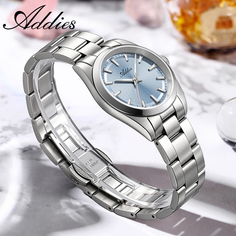 Luxury Watch Packaging Box - ADDIES แซฟไฟร์คริสตัลนาฬิกาผู้หญิงใหม่หรูหราสแตนเลส BGW9 ซุปเปอร์ลูมินัส 50 เมตรกันน้ำกีฬาธุรกิจสุภาพสตรีนาฬิกา