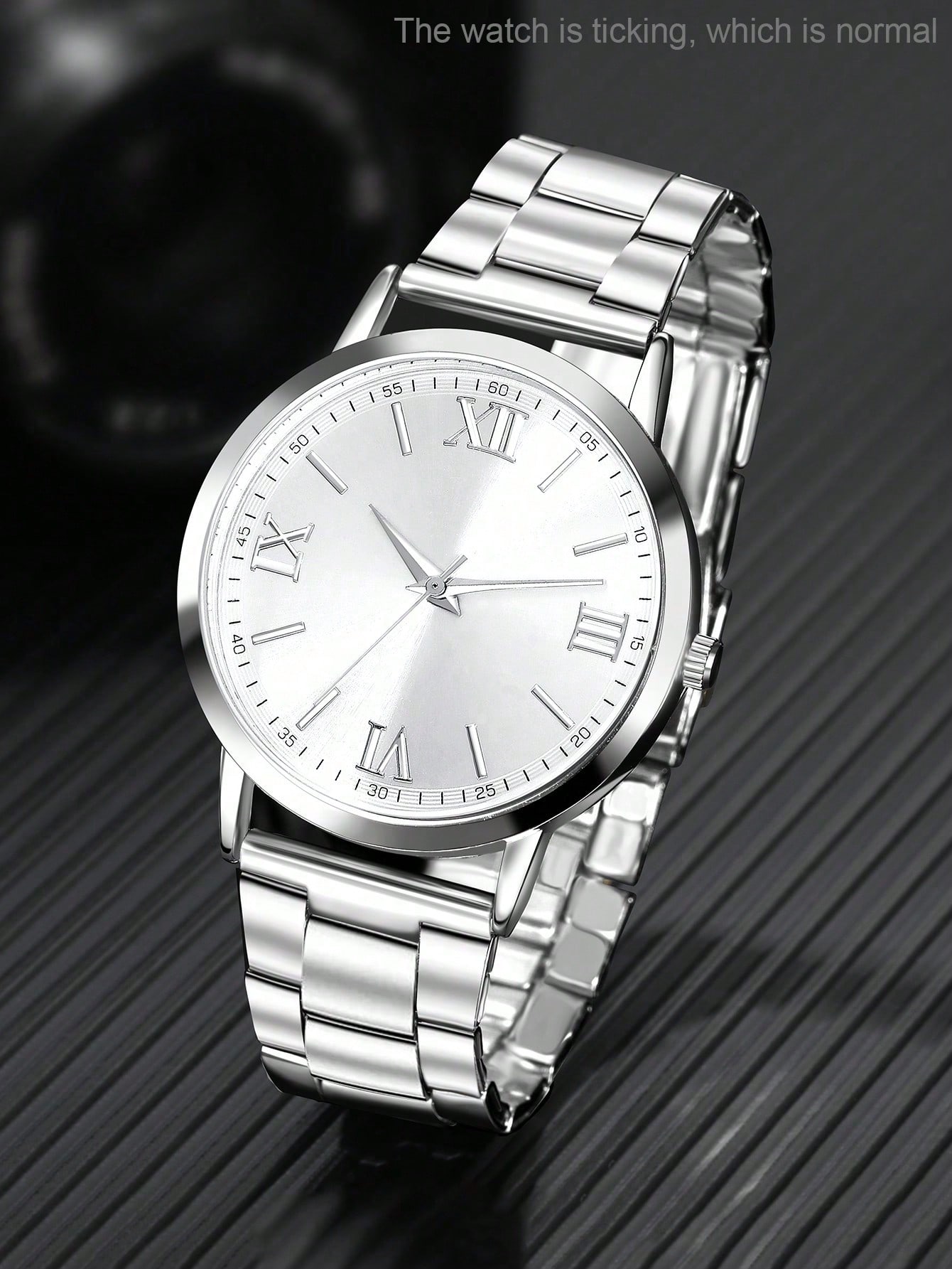 Luxury Watch Packaging Box - นาฬิกาควอตซ์หน้าปัดทรงกลมสไตล์ลำลองสำหรับผู้ชาย เหมาะสำหรับการสวมใส่ในชีวิตประจำวัน ของขวัญวันเกิด งานปาร์ตี้ งานสังสรรค์ในวันหยุด หรือเป็นของขวัญที่เหมาะสำหรับตัวคุณเองหรือเพื่อน