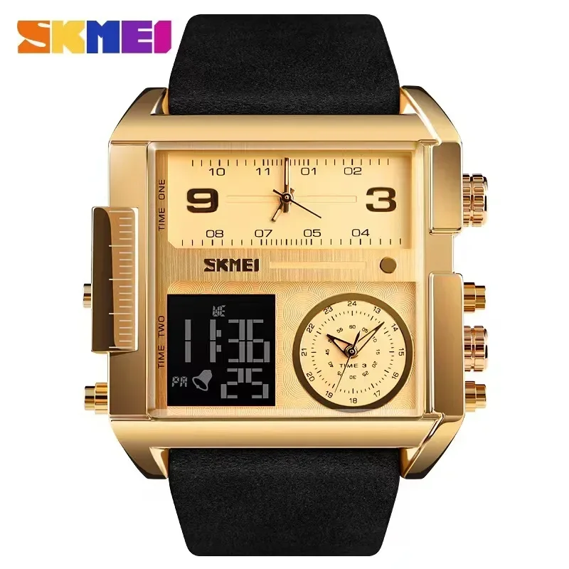 Luxury Watch Holder For Men - SKMEI Mens QUARTZ Movement นาฬิกานาฬิกา reloj