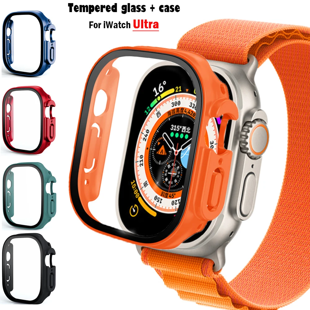 Luxury Watch Apple - แก้ว + กรณีสําหรับ Apple Watch Ultra